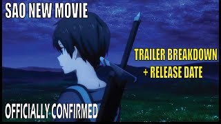 SAO Progressive New Movie Confirmed  Trailer Breakdown  Release Date  Sword Art Online Update [upl. by Prinz]