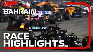 2020 Bahrain Grand Prix Race Highlights [upl. by Sualokcin]