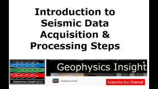 Seismic Data Acquisition Essential Processing Steps amp Techniques to Boost Your Geophysics Career [upl. by Brebner]