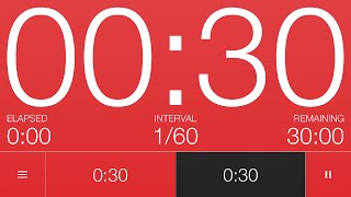 30 Second Interval Timer [upl. by Hynda]