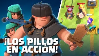 Clash Royale en Español ¡Pillos en acción ¡Nueva Carta [upl. by Salkin]