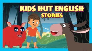 KIDS HUT ENGLISH STORIES  BEST STORIES FOR KIDS  WHERE THE WILD THINGS ARE AND MORE  STORYTELLING [upl. by Ellesor]