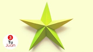 Como hacer Estrellas de Papel  Origami  DIY [upl. by Prader770]