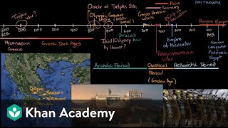 Overview of ancient Greece  World History  Khan Academy [upl. by Rialcnis539]