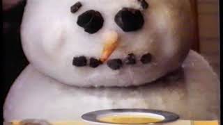 1993 Campbells Soup quotMelting Snowmanquot TV Commercial [upl. by Albina]