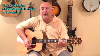 How to Play Take it Easy  Eagles cover  Easy 5 Chord Tune [upl. by Mou]