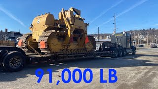 CAT 594 pipelayer  91000 LB  125quot Wide [upl. by Hayifas]