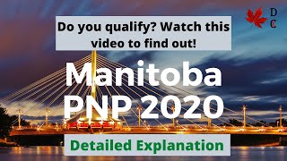 Manitoba Provincial Nominee Program 2020 Explained in Detail  Desi Chale Canada [upl. by Elysha774]