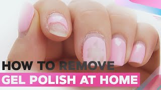 How to Remove Gel Polish at Home  Nail Care Tips [upl. by Valeda]