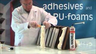 How to use hand held Expanding PU foam [upl. by Bainter]