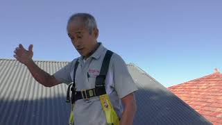 Roof safety  roofers harness use tips [upl. by Auerbach]