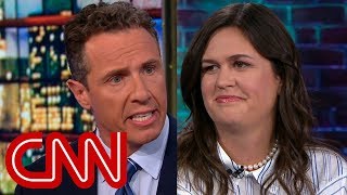 Watch Chris Cuomos full interview with Sarah Sanders [upl. by Direj]