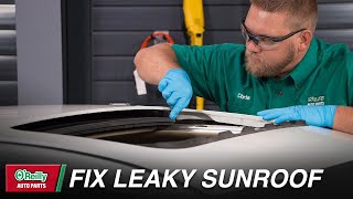 How To Repair a Leaky Sunroof [upl. by Merv]