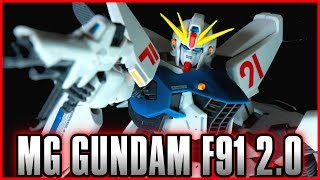 Master Grade MG 1100 Gundam F91 Ver 20  MOBILE SUIT GUNDAM F91 [upl. by Tybi]