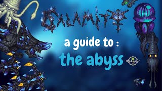 Calamity mod Abyss guide  version 145007  Rust and dust [upl. by Ramiah]