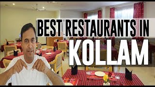 Best Restaurants and Places to Eat in Kollam  India [upl. by Guglielma519]