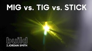 MIG vs TIG vs STICK Welding [upl. by Nibla84]