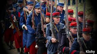 French Military March  quotLe Régiment de Sambre et Meuse Instrumental [upl. by Duahsar]