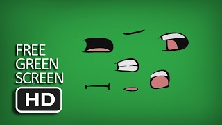 Free Green Screen  Lipsync Animation [upl. by Ane]