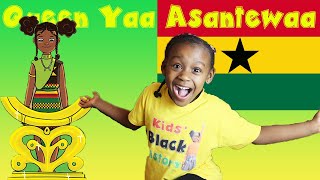 Yaa Asantewaa  Kids Black History [upl. by Charo]