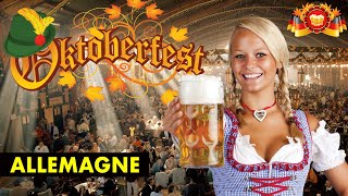 🇩🇪 La plus grande Fête de la BIERE à MUNICH Octoberfest [upl. by Leseil]