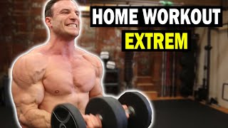 30 Minuten Ganzkörper Workout mit Hanteln  Muskelaufbau Extrem [upl. by Eveam]