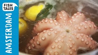 How to COOK amp PREP OCTOPUS tender  Bart van Olphen [upl. by Notsud]