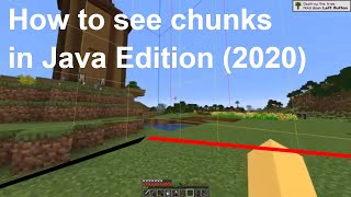 How To See Chunk Borders in Minecraft Java Edition Works 2024 [upl. by Geof]