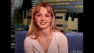 Britney Spears  Interview 1999 [upl. by Arbrab]