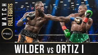 Wilder vs Ortiz 1  Full Fight  March 3 2018  PBC on Showtime [upl. by Blank870]