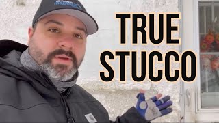 Stucco  True Stucco vs EIFS [upl. by Adnyl148]