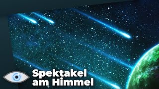 Spektakel am Himmel Bis zu 100 Sternschnuppen pro Stunde [upl. by Gallager673]