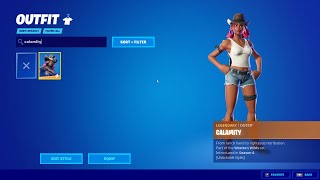 fortnite broke calamity skin [upl. by Oker]