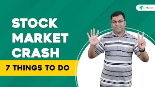 What to do when Stock Market Crash  7 ways to prepare  Learn With ETMONEY [upl. by Elahcar]