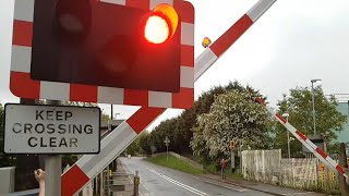 Two Trains Fast Alarm at Horsham Level Crossing West Sussex [upl. by Fante996]