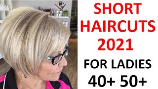 BEST HAIRCUTS 2021 For Ladies 40 50 60 [upl. by Pauline]