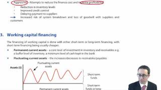 CIMA F1 Introduction to Working Capital [upl. by Oiraved806]