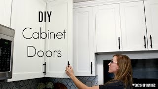 How to Make DIY Cabinet Doors [upl. by Selinski]