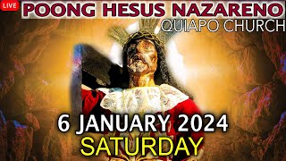 LIVE Quiapo Church Mass Today  6 January 2024 Saturday HEALING MASS [upl. by Yanaton]