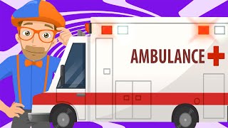 Ambulance Song  Educational Songs For Kids [upl. by Ojyram]