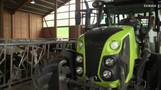 CLAAS ARION 400  2014  en [upl. by Ahsimrac]