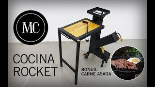 Como hacer estufa Rocket Paso a paso  Handmade rocket stove [upl. by Dionne]