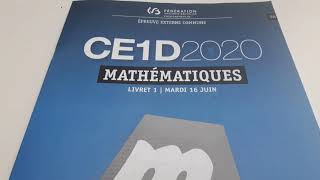 CE1D mathématique 20202021 Qu 16 17 18 et 19 [upl. by Ahsihat]