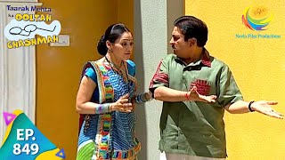 Taarak Mehta Ka Ooltah Chashmah  Episode 849  Full Episode [upl. by Irita]