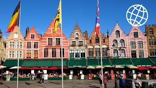 Historic Bruges Belgium Amazing Places 4K [upl. by Anilok116]