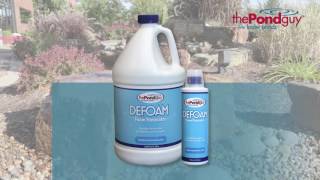 The Pond Guy® Defoam™  Foam Eliminator [upl. by Netfa]