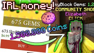 Community Shop FULLY EXPLAINED Gems Bits Fame etc  Hypixel Skyblock [upl. by Rosenkranz]