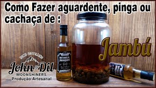 Como fazer cachaça de Jambú em casa também pode ser aguardente ou pinga [upl. by Zurn]