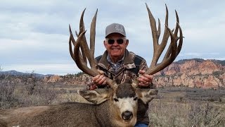 278quot MONSTER Mule Deer from Utah  Albert Richard  MossBack [upl. by Neeluqcaj]