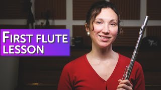 YOUR FIRST FLUTE LESSON  The Flute Channel TFC [upl. by Alf]